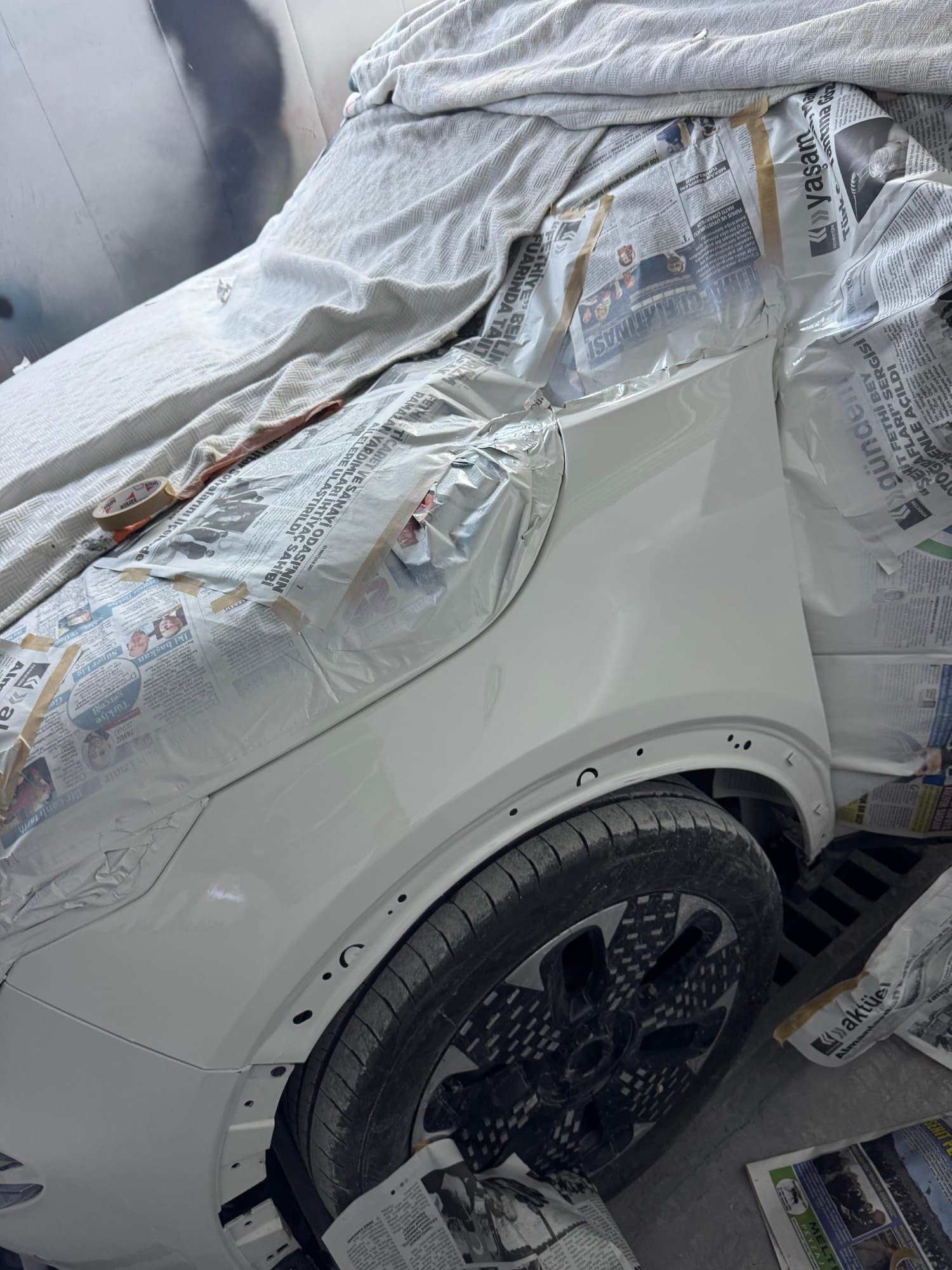 Kaporta Göçük Onarımı — Çalışma Anı